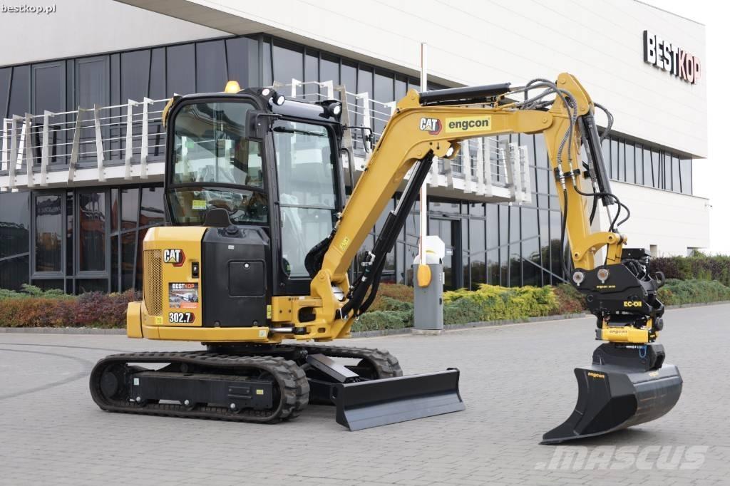 CAT 302.7 CR Mini ekskavatoriai < 7 t
