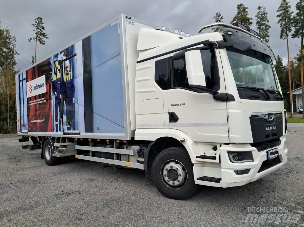 MAN TGM 15.250 Sunkvežimiai su dengtu kėbulu