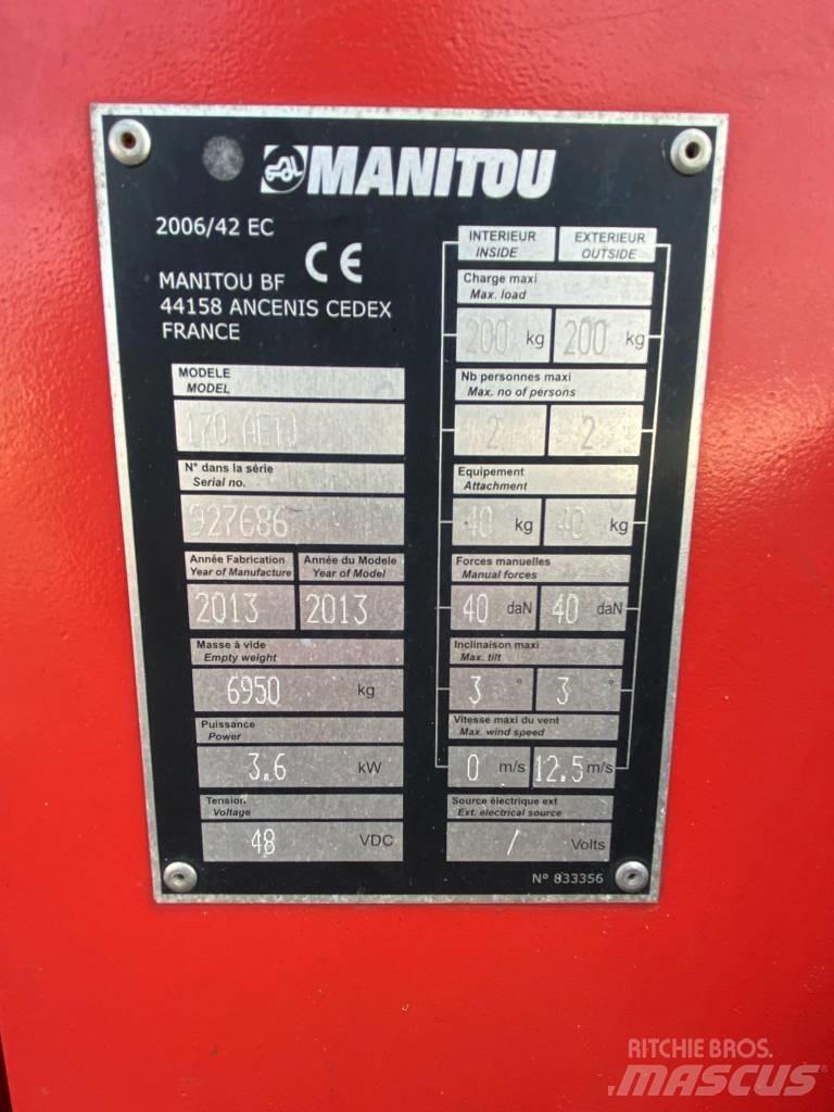 Manitou 170AETJ-L Alkūniniai keltuvai