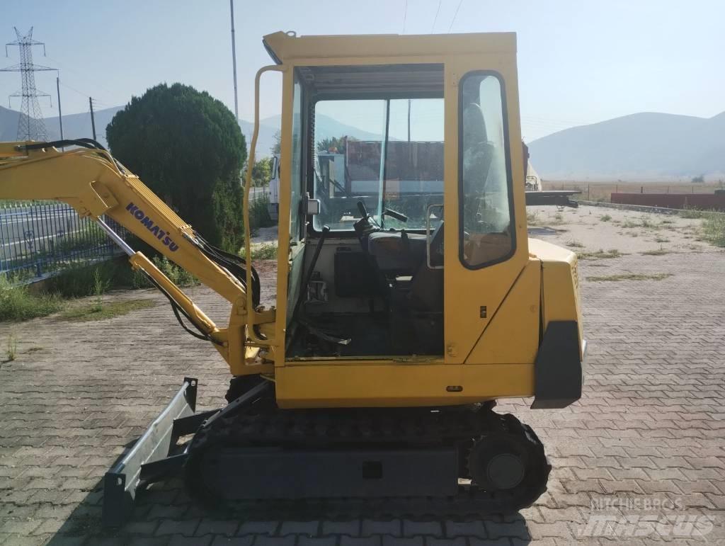 Komatsu PC 10 Vikšriniai ekskavatoriai