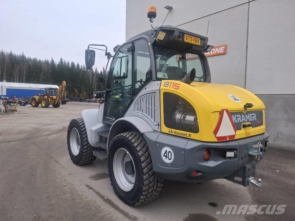 Kramer 8115 Naudoti ratiniai krautuvai