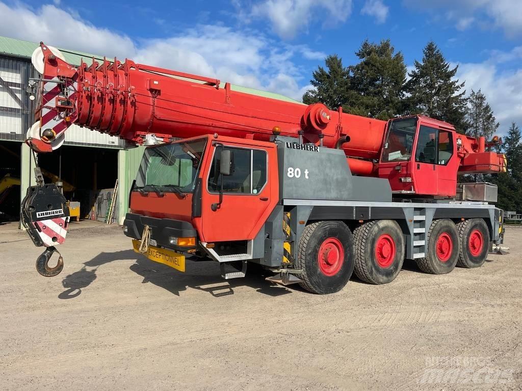 Liebherr LTM 1080-1 Visureigiai kranai