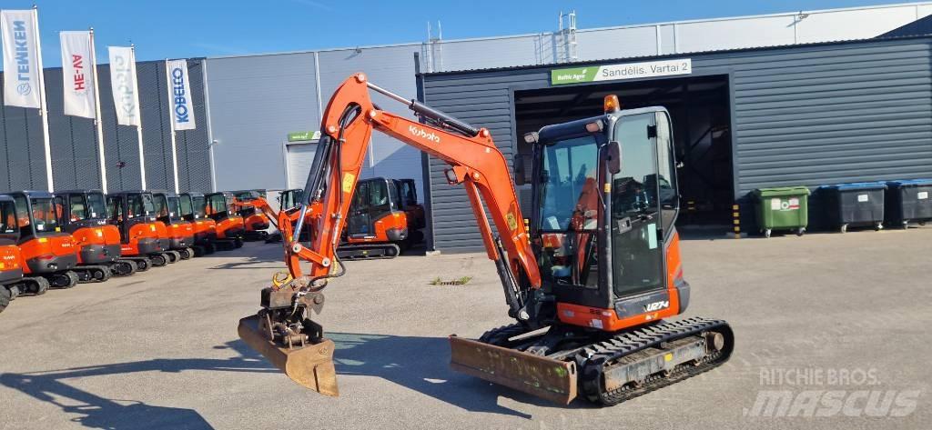 Kubota U 27-4 Mini ekskavatoriai < 7 t