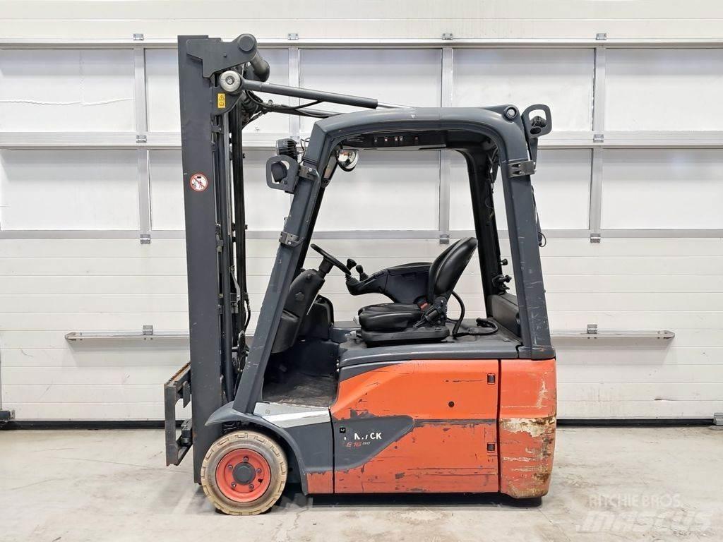 Linde E16-02 Elektriniai šakiniai krautuvai