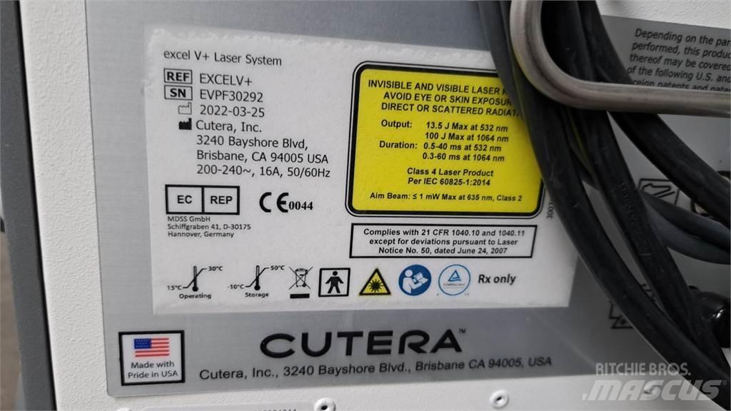  CUTERA Excel V+ Statyba - Kita