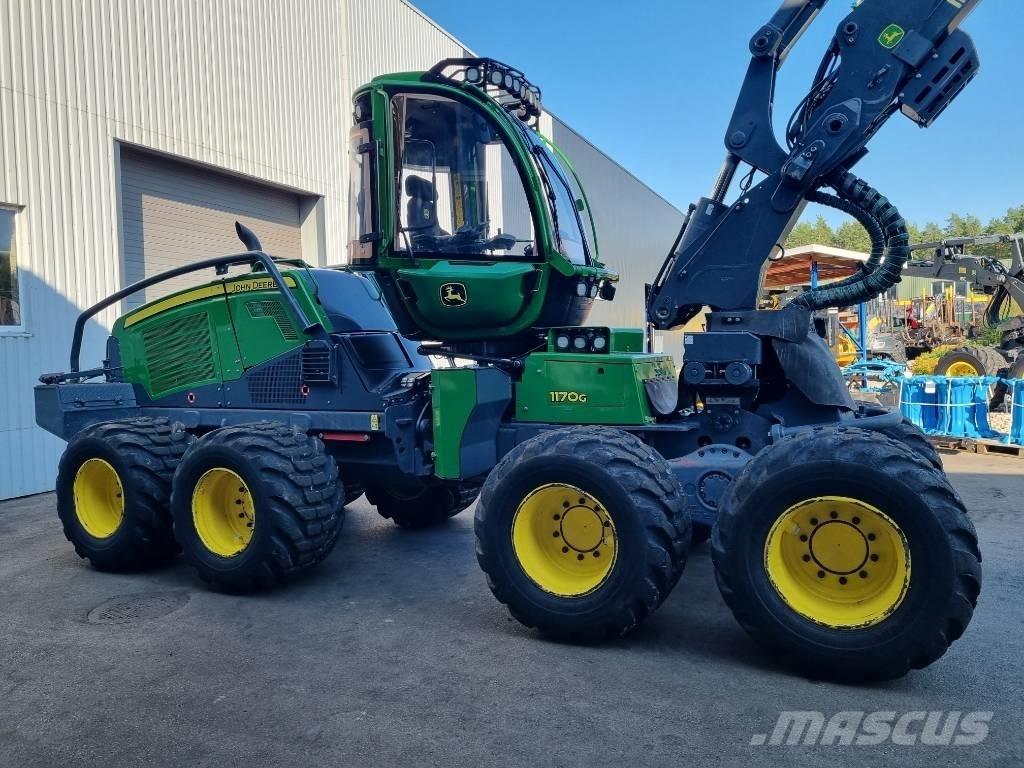 John Deere 1170 G Miško technika (Harvesteriai)