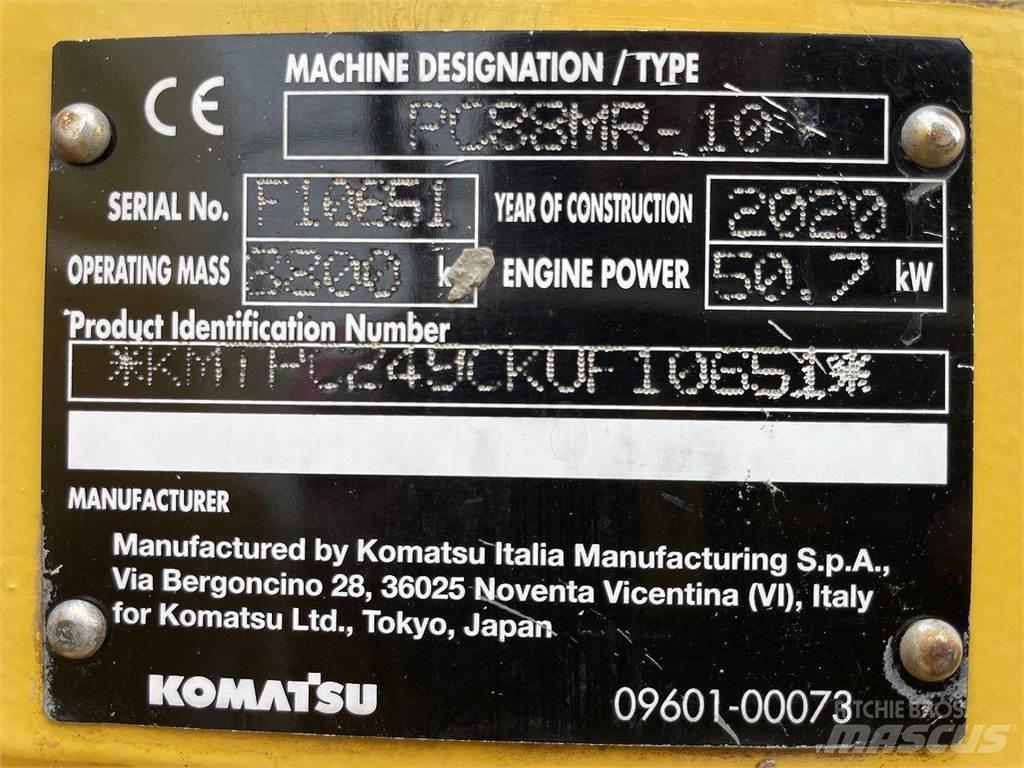 Komatsu PC88MR-10 Ratiniai ekskavatoriai