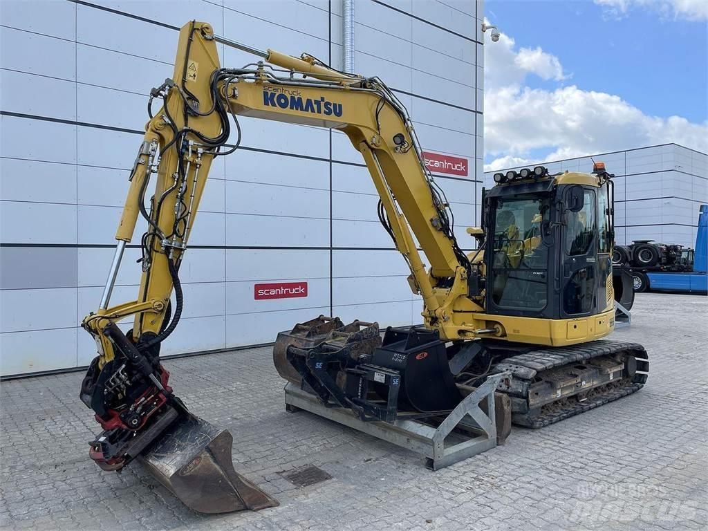 Komatsu PC88MR-10 Ratiniai ekskavatoriai