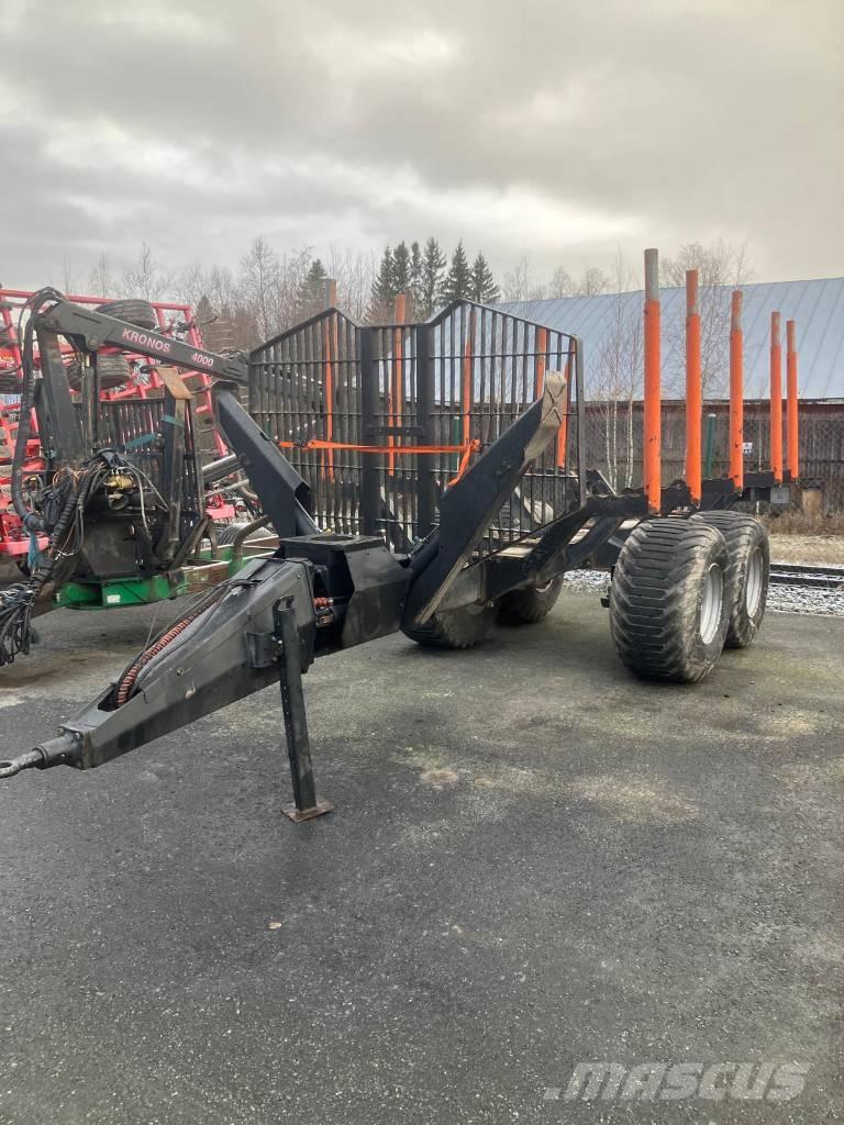 BMF 16T1 Pro Miškovežių priekabos