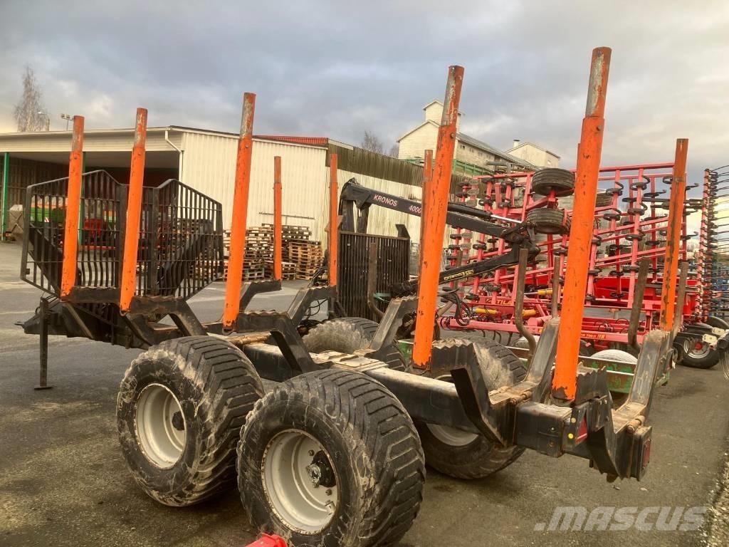 BMF 16T1 Pro Miškovežių priekabos