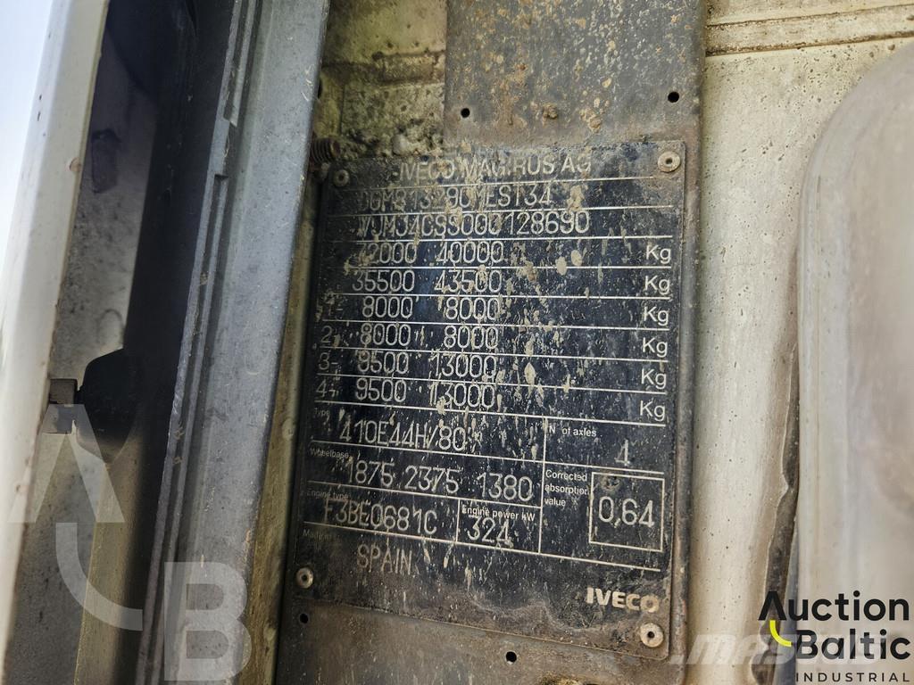 Iveco Magirus Betono siurbliai