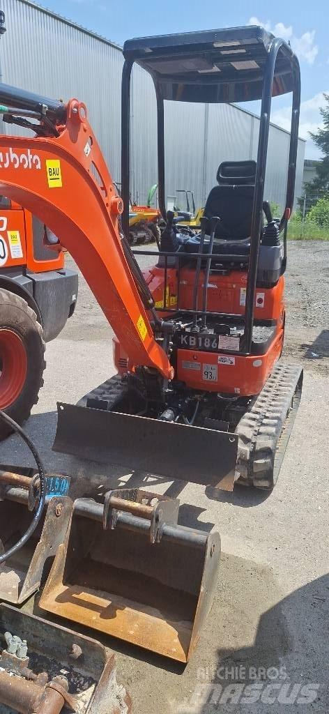 Kubota U 17-3 alpha Mini ekskavatoriai < 7 t
