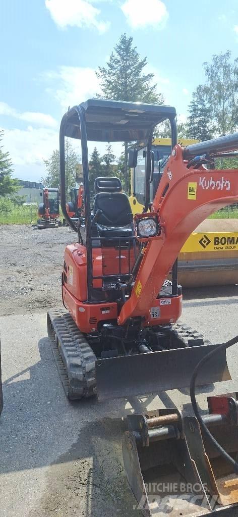 Kubota U 17-3 alpha Mini ekskavatoriai < 7 t