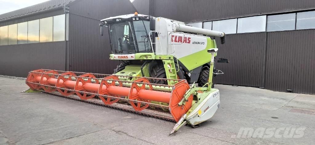 Claas 570 Derliaus nuėmimo kombainai