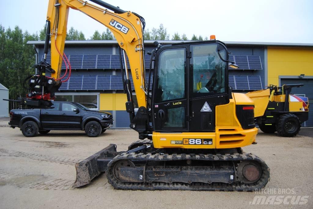 JCB 86 C-2 Vidutinės galios ekskavatoriai 7-12 t