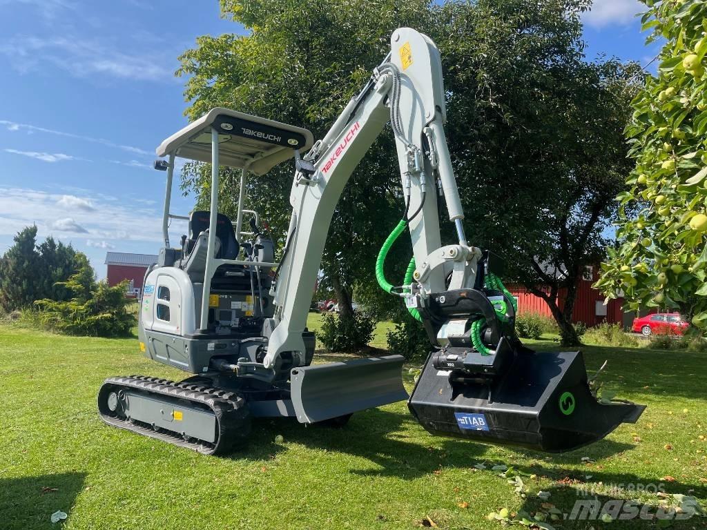 Takeuchi TB 20 E Mini ekskavatoriai < 7 t