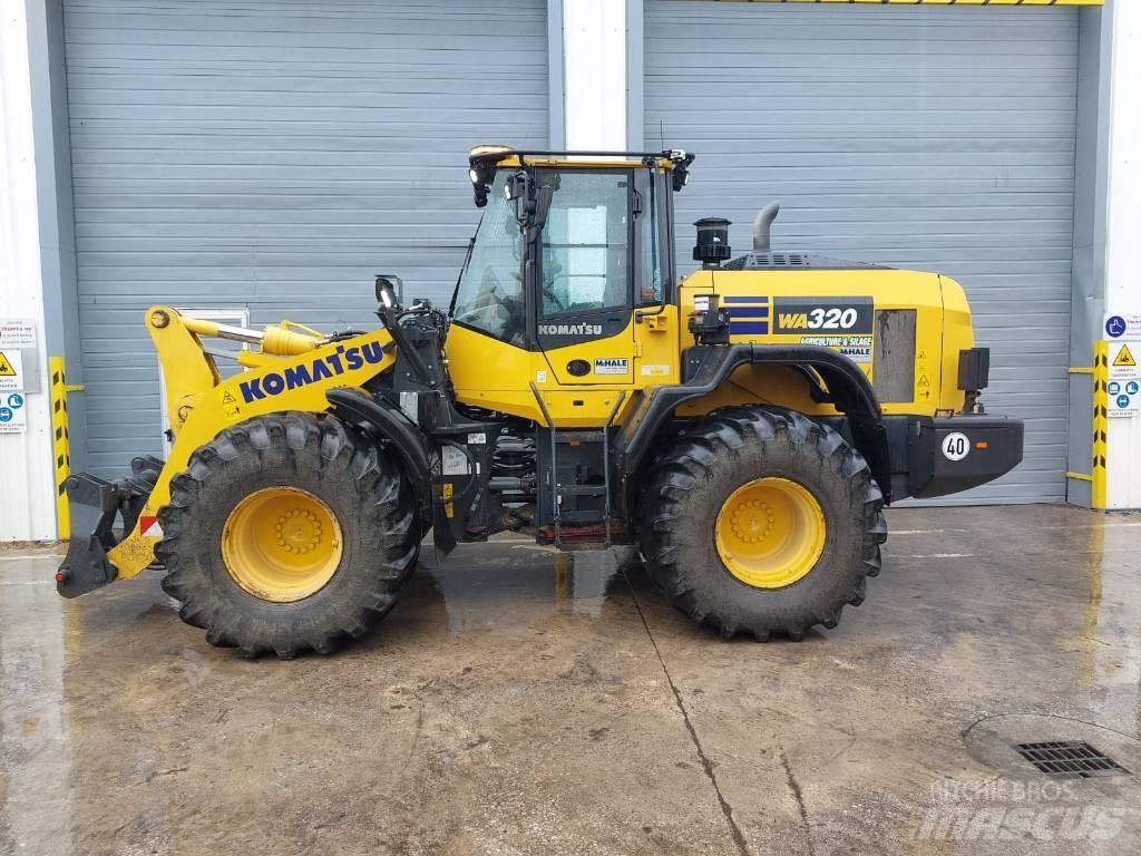 Komatsu WA320-8 Naudoti ratiniai krautuvai