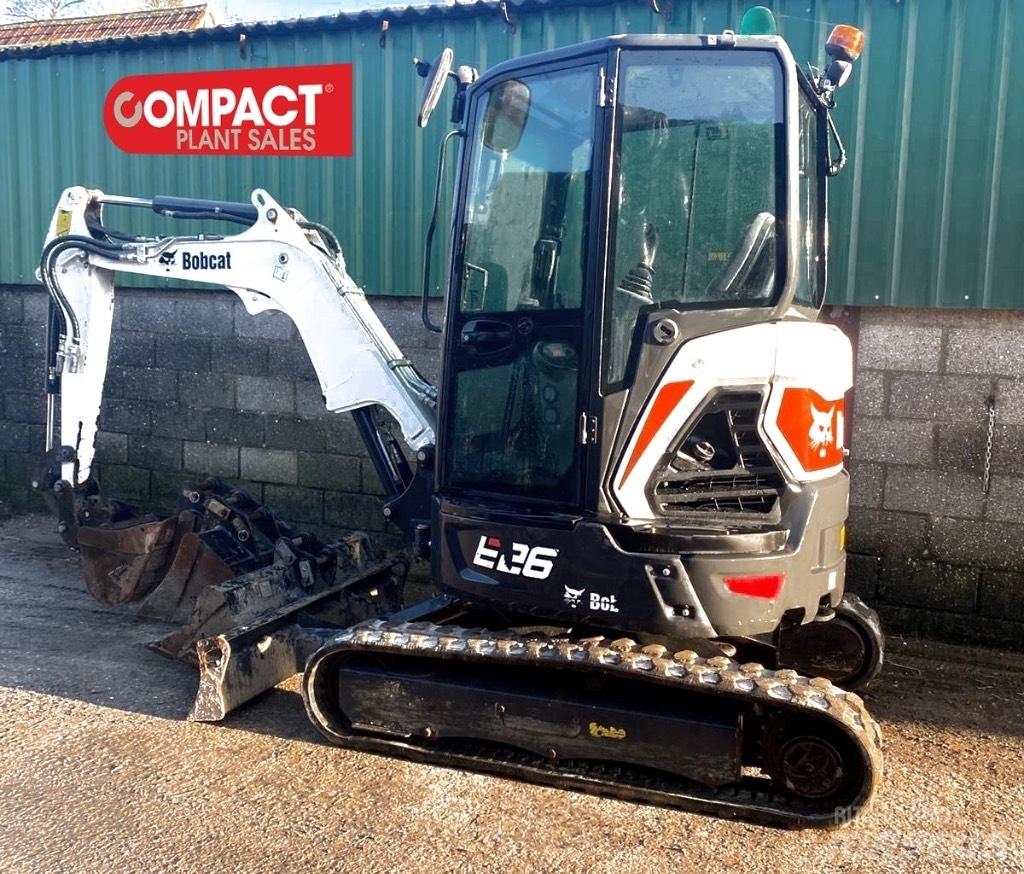 Bobcat E 26 Mini ekskavatoriai < 7 t