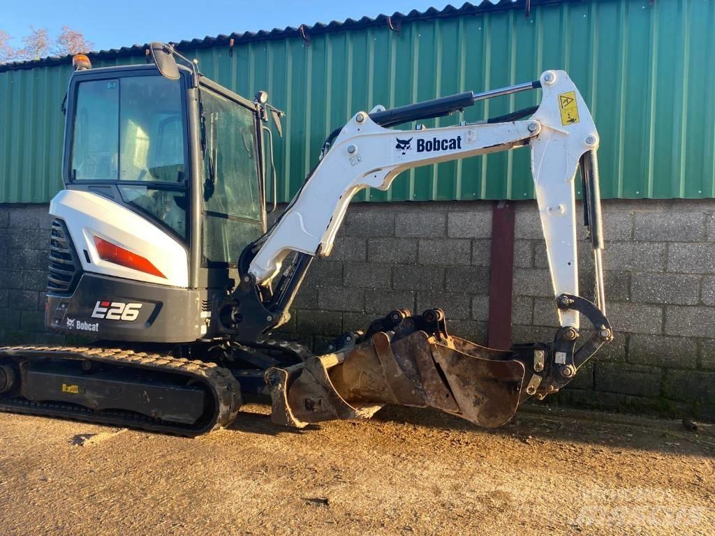 Bobcat E 26 Mini ekskavatoriai < 7 t