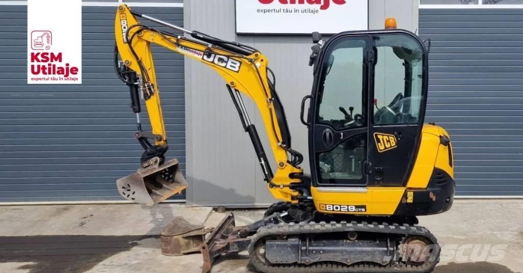 JCB 8029 CTS Mini ekskavatoriai < 7 t