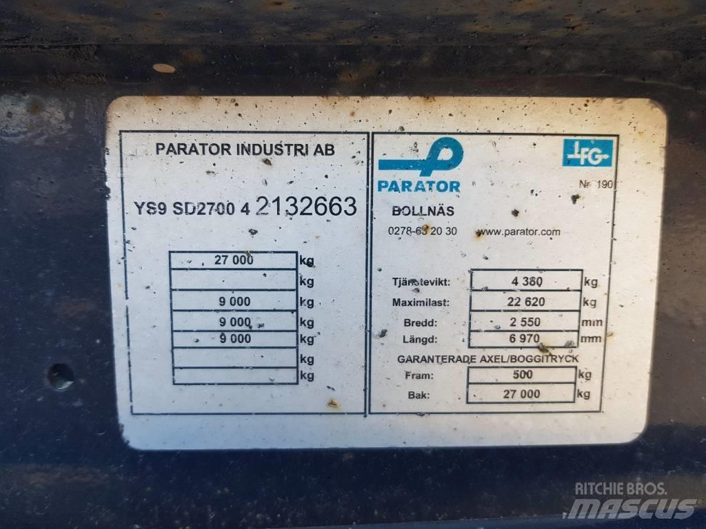 Parator Sd27/24 Kitos priekabos