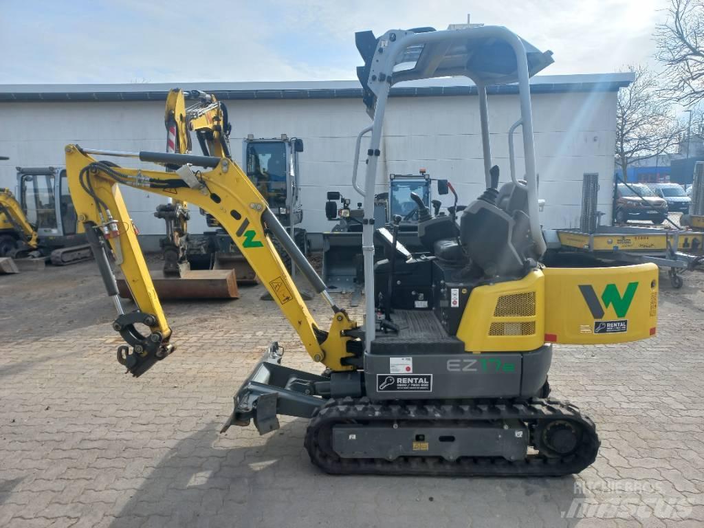 Wacker Neuson EZ17e Vikšriniai ekskavatoriai