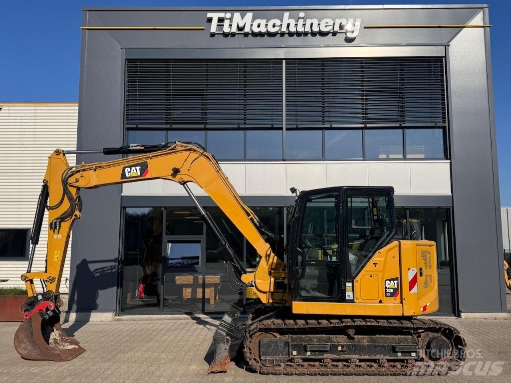 CAT 308 CR Vidutinės galios ekskavatoriai 7-12 t