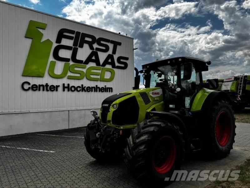 CLAAS AXION 870 Traktoriai