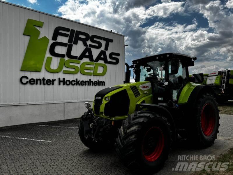 CLAAS AXION 870 Traktoriai