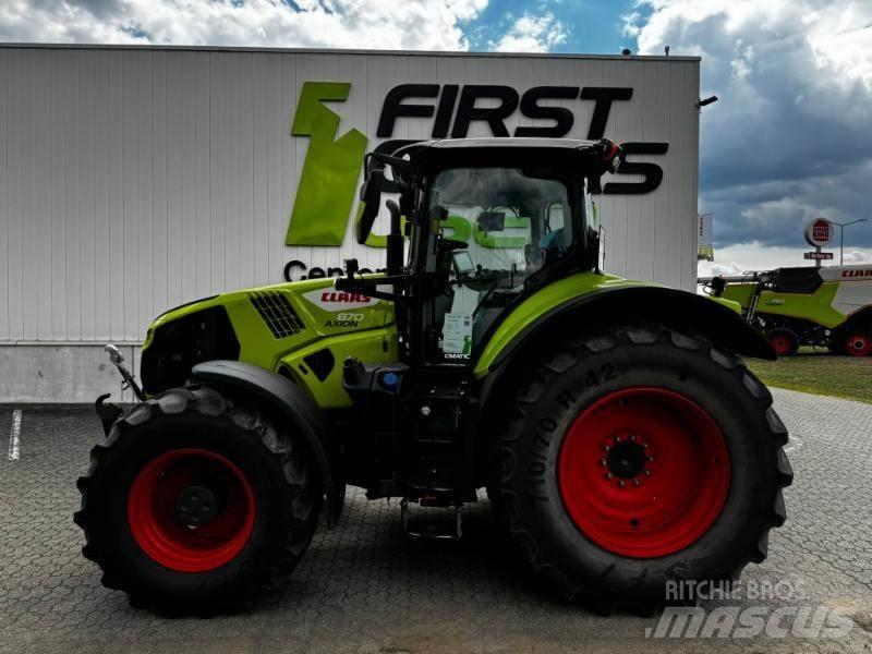 CLAAS AXION 870 Traktoriai