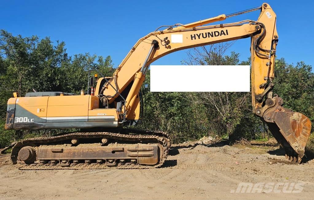 Hyundai Robex 300 LC Vikšriniai ekskavatoriai