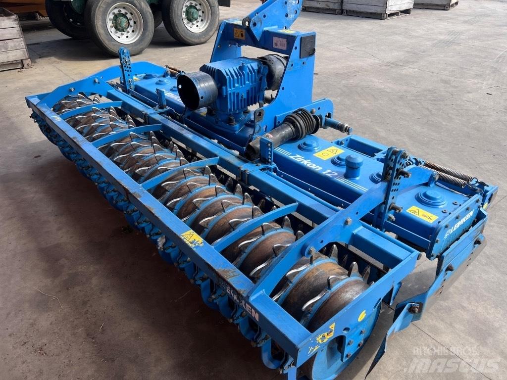 Lemken Zirkon 12 Varomosios akėčios ir žemės frezos