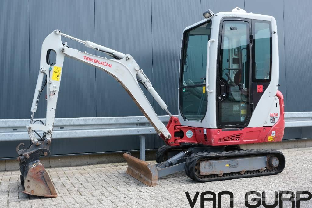 Takeuchi TB216 | 2018 Mini ekskavatoriai < 7 t