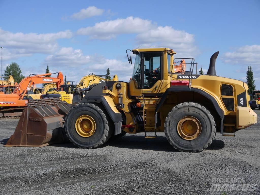 Volvo L 250 G Naudoti ratiniai krautuvai