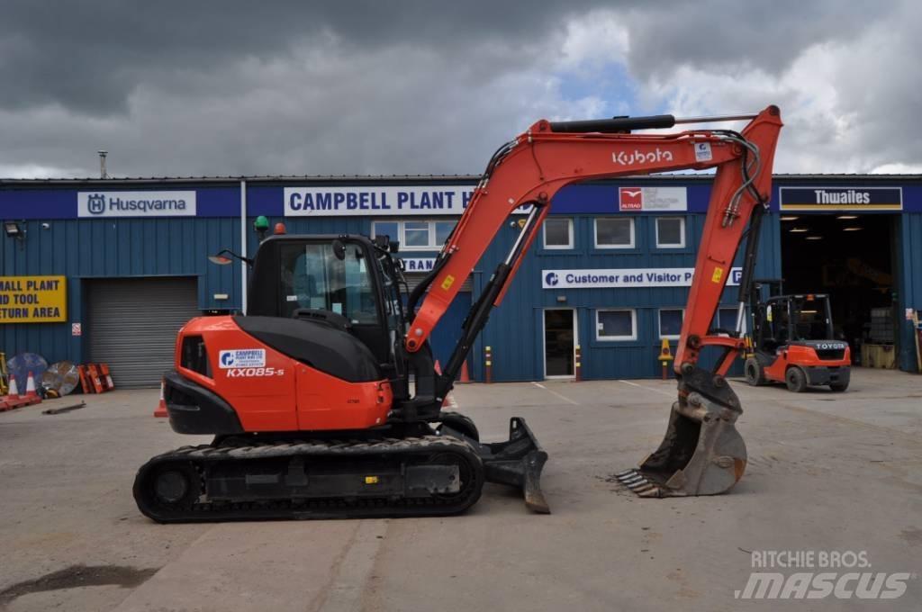 Kubota KX 085-5 Mini ekskavatoriai < 7 t