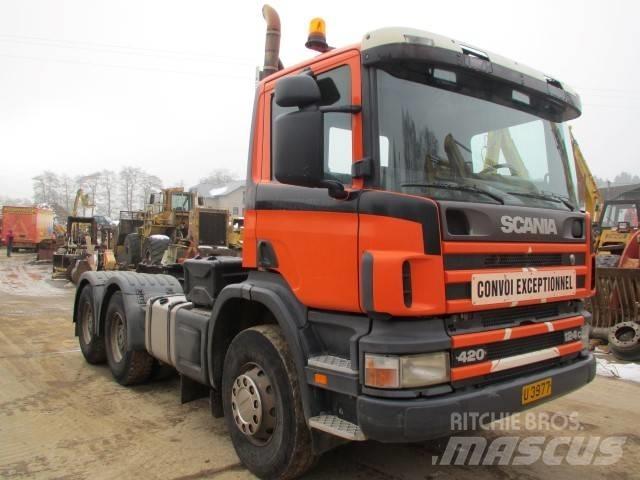 Scania 124 C 420 Naudoti vilkikai