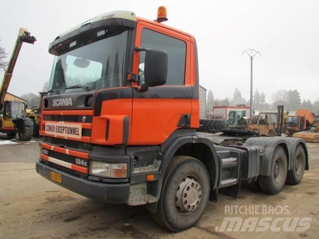 Scania 124 C 420 Naudoti vilkikai