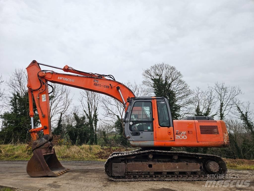 Hitachi ZX 200-1 A/C Vikšriniai ekskavatoriai