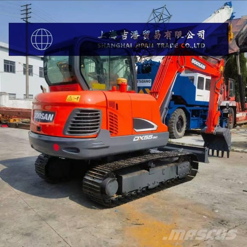 Doosan DX 55 Mini ekskavatoriai < 7 t
