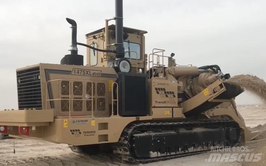 Tesmec T1475XL Akmens ir betono pjūklai