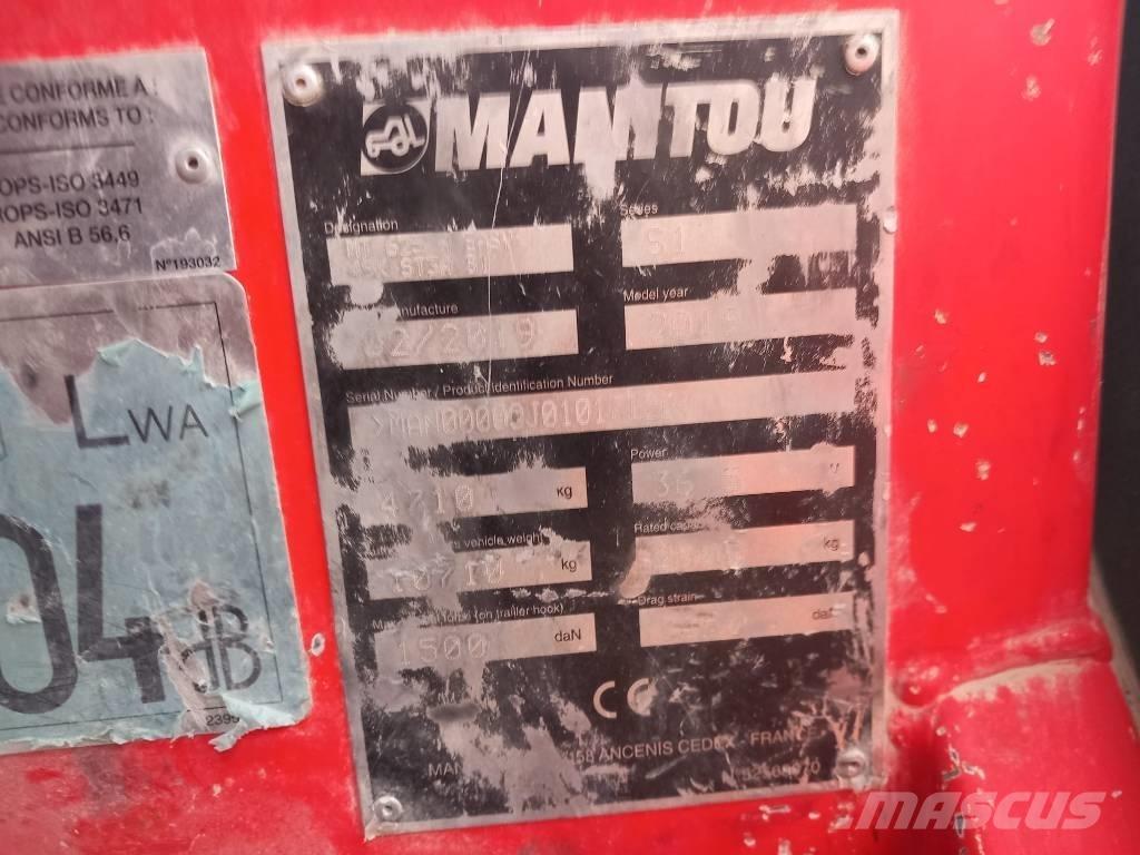 Manitou MT 625 Teleskopiniai krautuvai