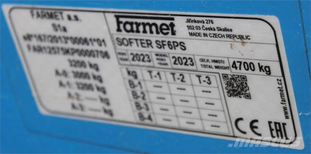 Farmet Softer 6 PS Diskinės akėčios