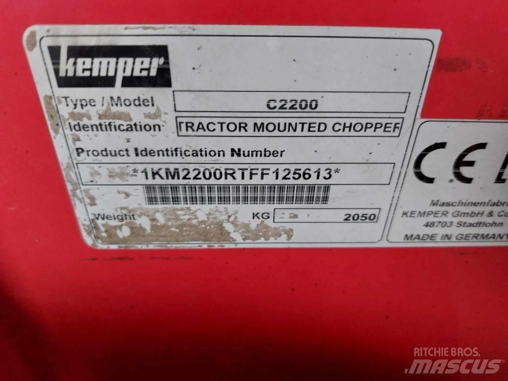 Kemper C2200 Pašarų kombainai
