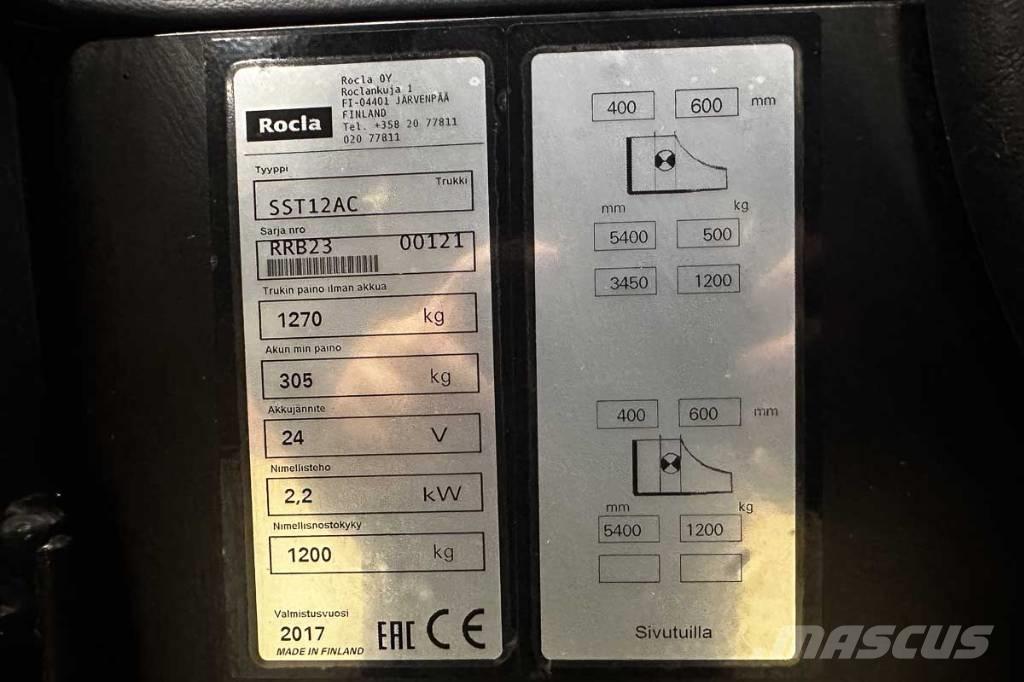 Rocla SST 12 AC Savaeigiai rietuvai