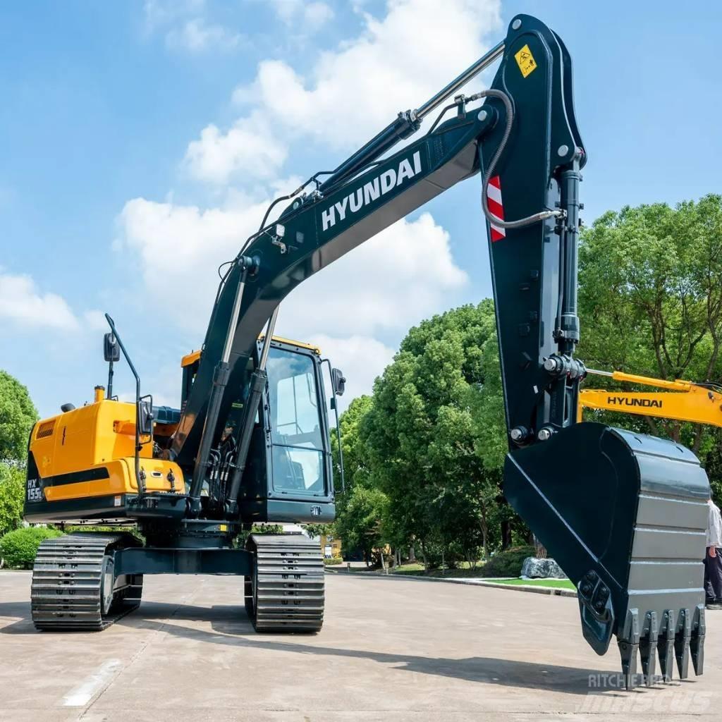 Hyundai HX155 Vikšriniai ekskavatoriai