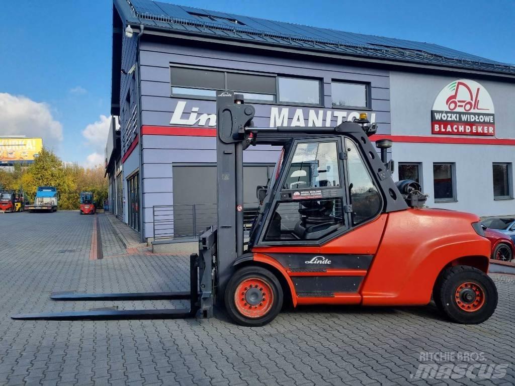 Linde H80T 1100 LPG (dujiniai) krautuvai