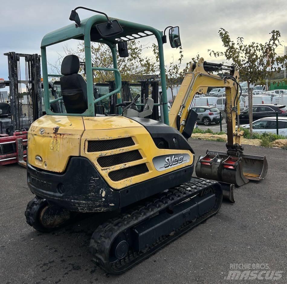 Yanmar SV 26 Mini ekskavatoriai < 7 t