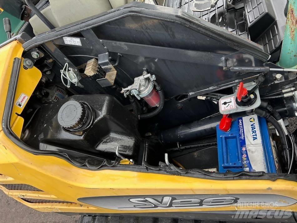 Yanmar SV 26 Mini ekskavatoriai < 7 t