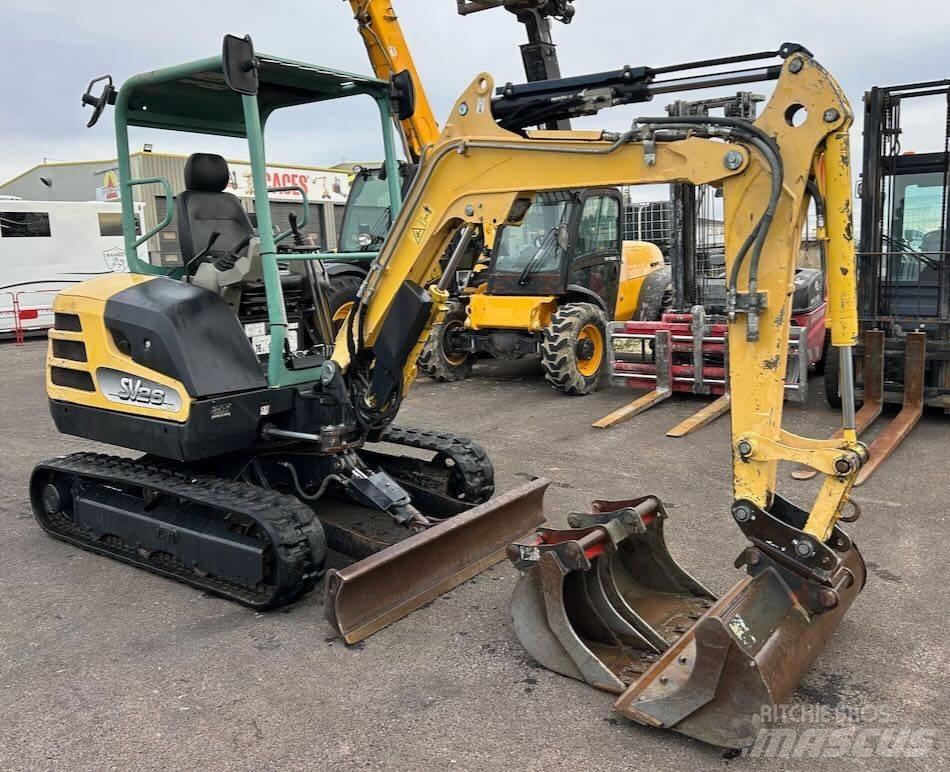 Yanmar SV 26 Mini ekskavatoriai < 7 t