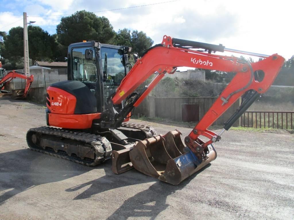 Kubota U 48-4 Mini ekskavatoriai < 7 t